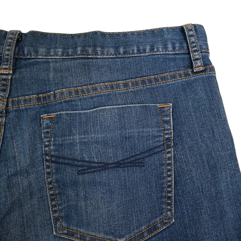 GAP 1969 Women's 29/8 Side Zip Cutoff Denim Jean Shorts